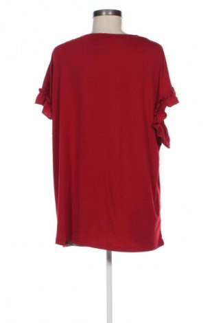 Bluzka damska SHEIN, Rozmiar 3XL, Kolor Czerwony, Cena 26,79 zł