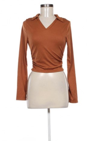 Дамска блуза SHEIN, Размер L, Цвят Кафяв, Цена 4,60 €