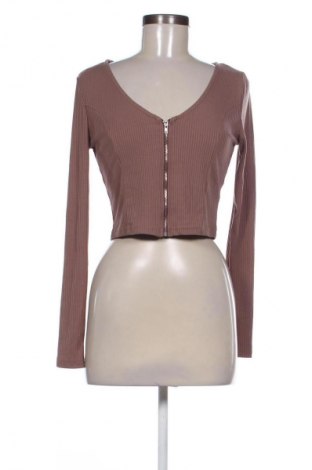Дамска блуза SHEIN, Размер XS, Цвят Кафяв, Цена 7,67 €