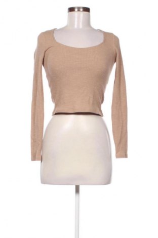 Дамска блуза Sinsay, Размер XS, Цвят Кафяв, Цена 8,09 €