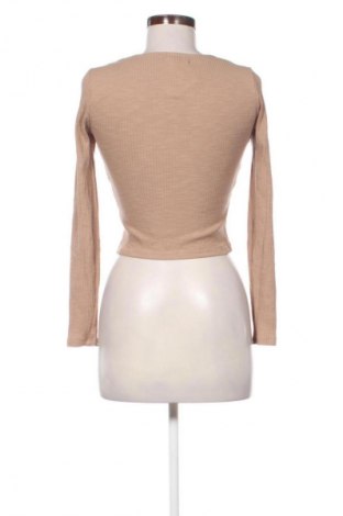 Дамска блуза Sinsay, Размер XS, Цвят Кафяв, Цена 8,09 €