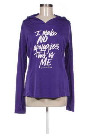 Bluzka damska Sport-Tek, Rozmiar L, Kolor Fioletowy, Cena 77,99 zł