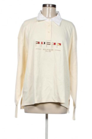 Bluză de femei Tommy Hilfiger, Mărime L, Culoare Ecru, Preț 241,99 Lei