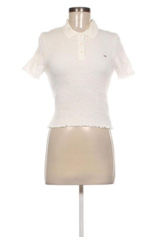Bluzka damska Tommy Jeans, Rozmiar L, Kolor ecru, Cena 315,99 zł