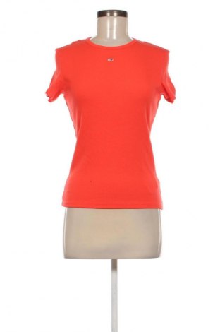 Bluzka damska Tommy Jeans, Rozmiar M, Kolor Czerwony, Cena 150,99 zł, #134799568