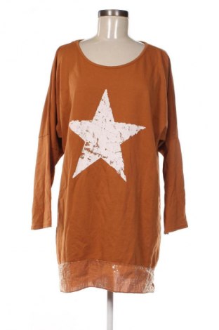 Γυναικεία μπλούζα Unbranded, Μέγεθος XL, Χρώμα Καφέ, Τιμή 10,99 €