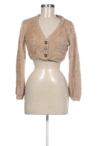 Dámsky kardigán Bershka, Velikost L, Barva Béžová, Cena  169,00 Kč