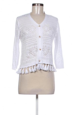 Damen Strickjacke Grace Karin, Größe S, Farbe Weiß, Preis € 5,53