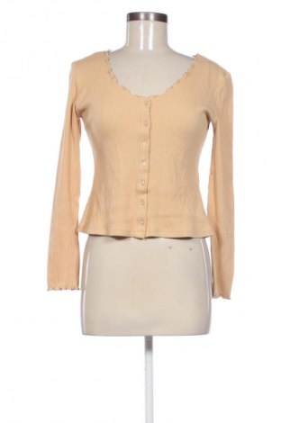 Damski kardigan Pieces, Rozmiar M, Kolor Beżowy, Cena 168,16 zł