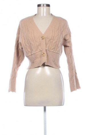 Damski kardigan SHEIN, Rozmiar S, Kolor Beżowy, Cena 10,99 zł