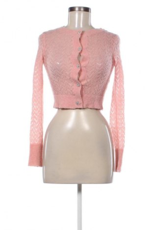 Damski kardigan Zara, Rozmiar S, Kolor Różowy, Cena 78,09 zł