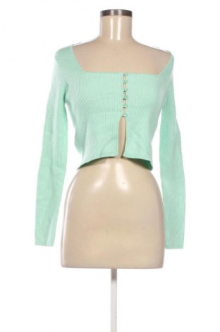 Damski kardigan Zara, Rozmiar L, Kolor Zielony, Cena 16,99 zł