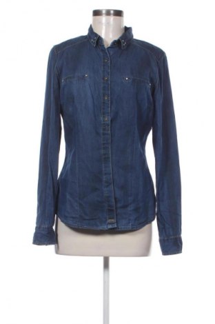 Дамска риза Bershka, Размер L, Цвят Син, Цена 14,00 €