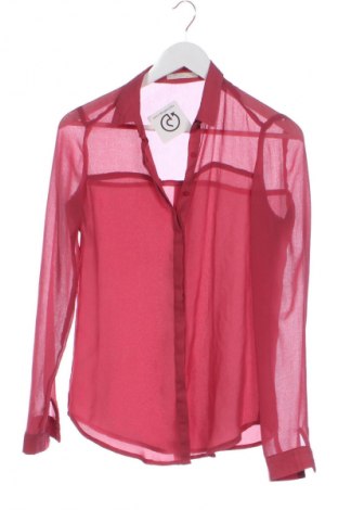 Γυναικείο πουκάμισο Bershka, Μέγεθος XS, Χρώμα Κόκκινο, Τιμή 1,99 €