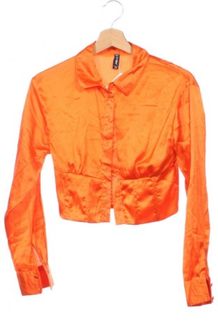 Γυναικείο πουκάμισο Fb Sister, Μέγεθος XS, Χρώμα Πορτοκαλί, Τιμή 1,99 €