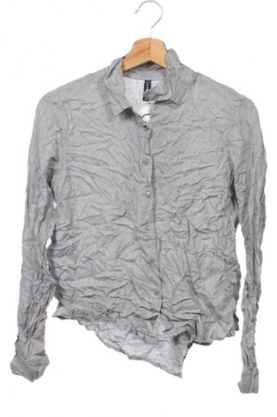 Γυναικείο πουκάμισο Fb Sister, Μέγεθος XS, Χρώμα Γκρί, Τιμή 2,99 €