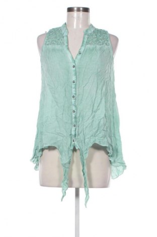 Dámská košile  Gina Benotti, Velikost S, Barva Zelená, Cena  69,00 Kč