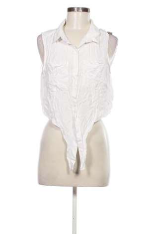 Γυναικείο πουκάμισο H&M Divided, Μέγεθος XL, Χρώμα Λευκό, Τιμή 10,99 €