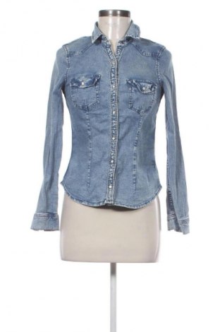 Дамска риза H&M Divided, Размер S, Цвят Син, Цена 2,55 €