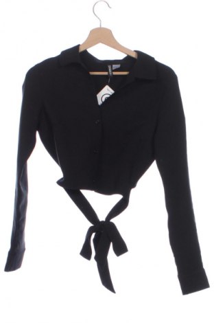 Дамска риза H&M Divided, Размер XS, Цвят Черен, Цена 15,34 €