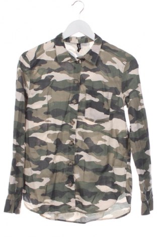 Γυναικείο πουκάμισο H&M Divided, Μέγεθος XS, Χρώμα Πολύχρωμο, Τιμή 1,99 €