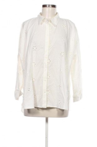 Γυναικείο πουκάμισο ONLY, Μέγεθος L, Χρώμα Εκρού, Τιμή 18,99 €