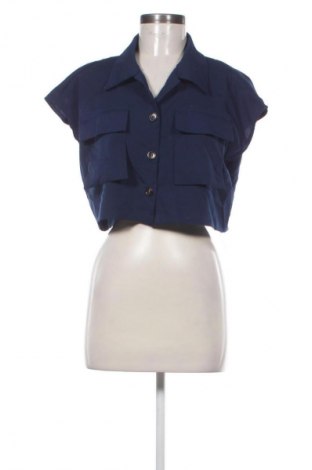 Дамска риза SHEIN, Размер M, Цвят Син, Цена 6,13 €