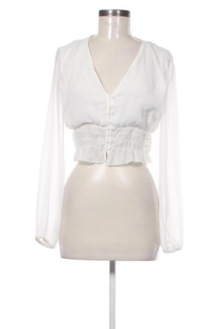 Damenbluse Stradivarius, Größe L, Farbe Weiß, Preis € 1,99