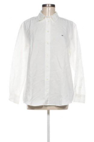 Γυναικείο πουκάμισο Tommy Jeans, Μέγεθος S, Χρώμα Λευκό, Τιμή 36,99 €