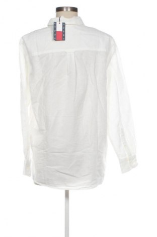 Γυναικείο πουκάμισο Tommy Jeans, Μέγεθος S, Χρώμα Λευκό, Τιμή 36,99 €
