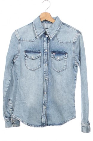 Damenbluse Tommy Jeans, Größe XS, Farbe Blau, Preis € 112,99