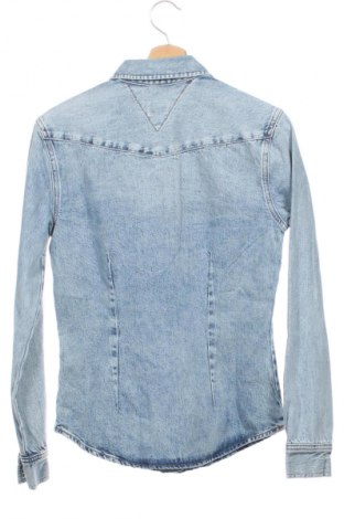 Damenbluse Tommy Jeans, Größe XS, Farbe Blau, Preis € 112,99