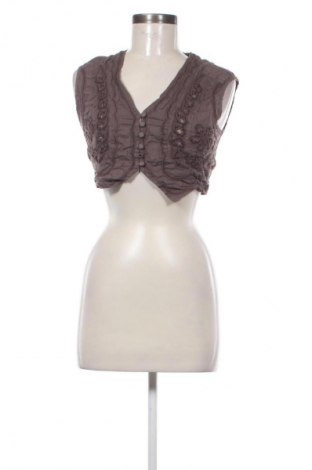 Damenbluse Topshop, Größe M, Farbe Braun, Preis € 1,99