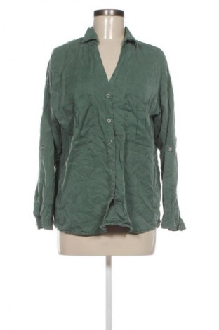 Дамска риза Zara, Размер M, Цвят Зелен, Цена 2,04 €