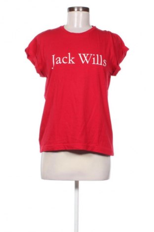 Damen T-Shirt Jack Wills, Größe S, Farbe Rot, Preis € 4,80