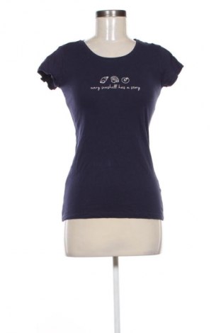 Dámské tričko Sinsay, Velikost M, Barva Modrá, Cena  49,00 Kč