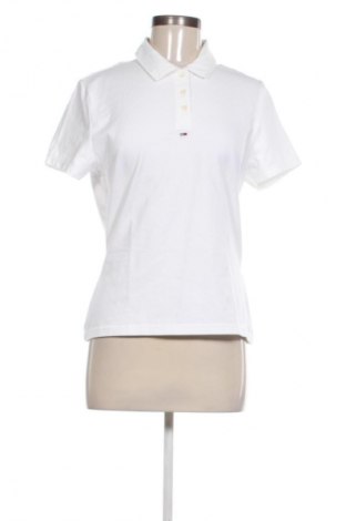 Damski T-shirt Tommy Jeans, Rozmiar XL, Kolor Biały, Cena 274,99 zł