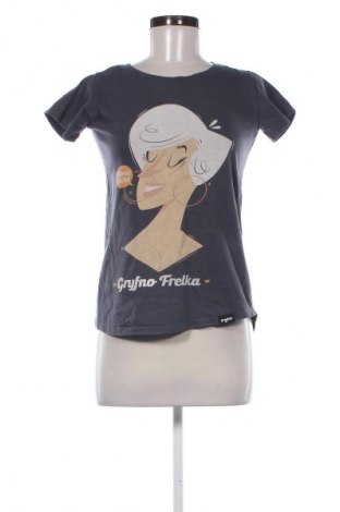 Дамска тениска Unbranded, Размер XS, Цвят Сив, Цена 3,57 €