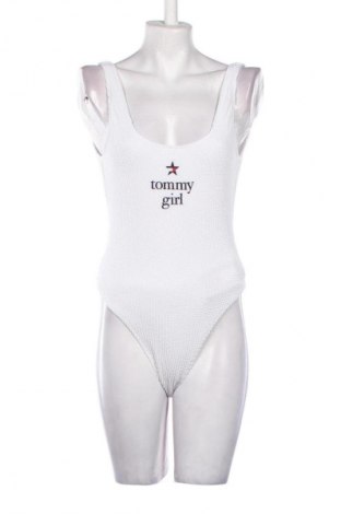 Costum de baie de damă Tommy Jeans, Mărime S, Culoare Alb, Preț 233,99 Lei