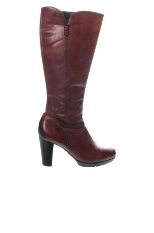 Damskie kozaki Caprice, Rozmiar 37, Kolor Czerwony, Cena 241,99 zł