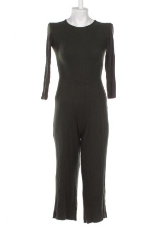 Damski długi kombinezon Bershka, Rozmiar S, Kolor Zielony, Cena 26,79 zł