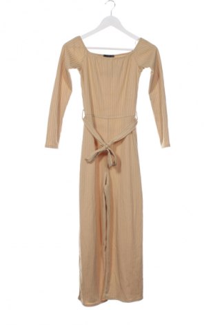 Γυναικεία μακρύ φόρμα Missguided, Μέγεθος XXS, Χρώμα  Μπέζ, Τιμή 2,99 €