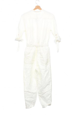 Langer Damen-Overall Set, Größe XS, Farbe Ecru, Preis 35,99 €