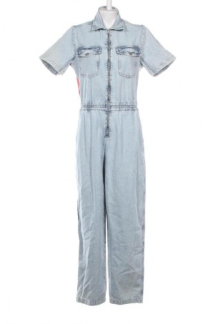 Дамски дълъг гащеризон Tommy Jeans, Размер L, Цвят Син, Цена 58,79 €