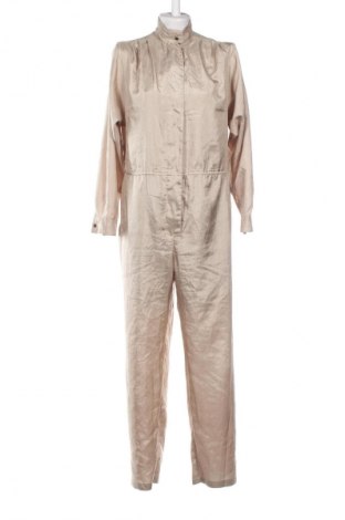 Дамски дълъг гащеризон Unbranded, Размер XXL, Цвят Бежов, Цена 8,18 €