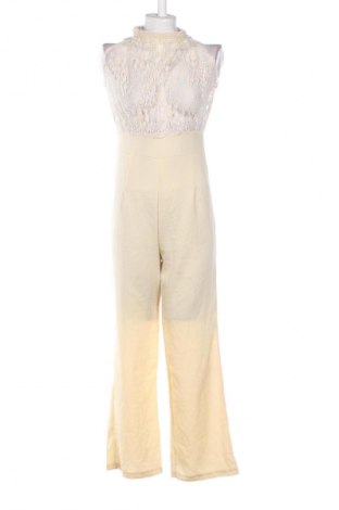 Damski długi kombinezon Unbranded, Rozmiar M, Kolor ecru, Cena 88,99 zł