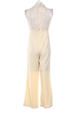 Damski długi kombinezon Unbranded, Rozmiar M, Kolor ecru, Cena 88,99 zł