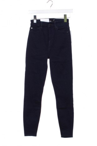 Damskie jeansy 7 For All Mankind, Rozmiar XXS, Kolor Niebieski, Cena 153,99 zł