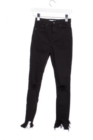 Дамски дънки Topshop, Размер XXS, Цвят Черен, Цена 7,89 €