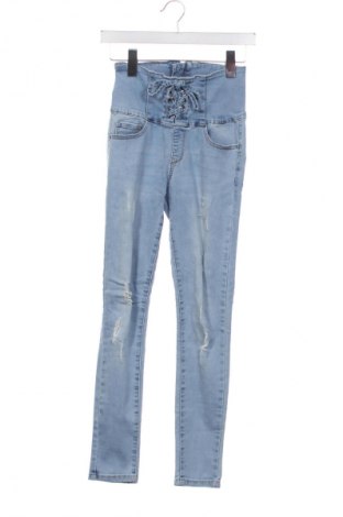 Damskie jeansy Unbranded, Rozmiar XS, Kolor Niebieski, Cena 15,99 zł
